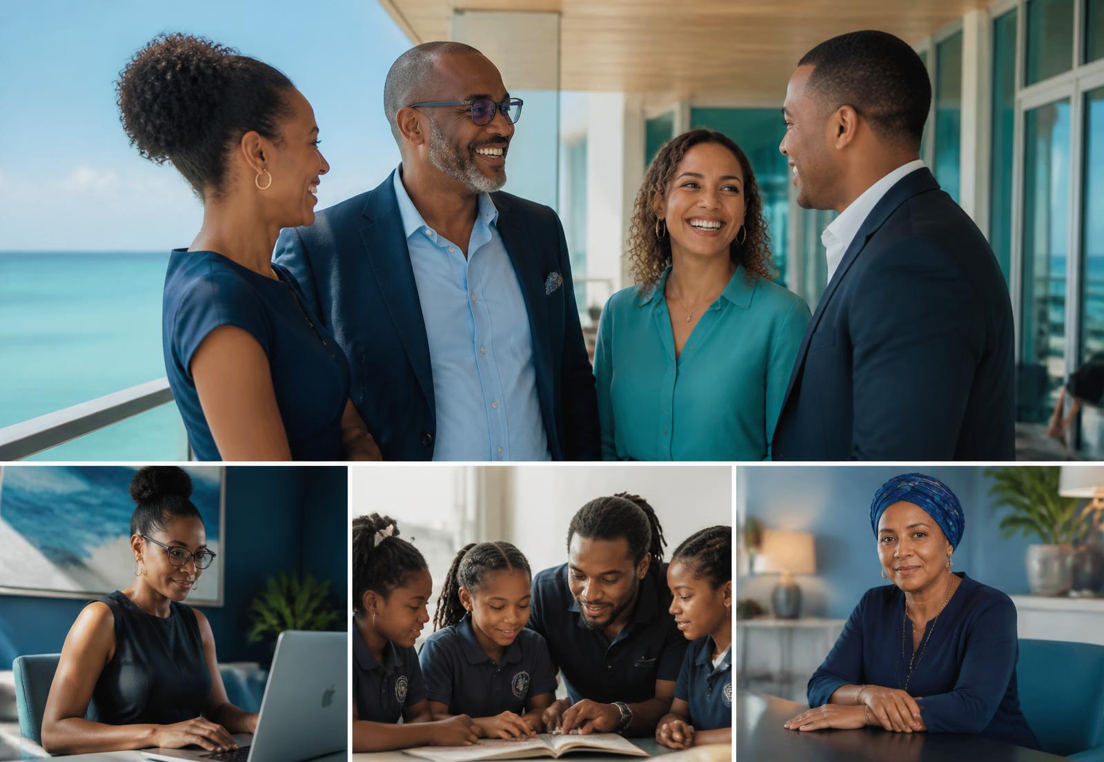 Caribbean professionals, families and business owners connecting